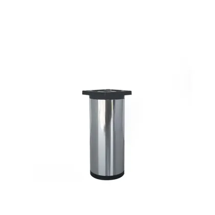 Nogica okrugla fi40x100mm aluminijumska-Sjaj
