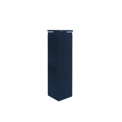 Nogica cetvrtasta DAUER 40x40x150mm aluminijumska - Crna Mat