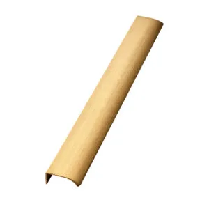 FURNIPART RUČICA EDGE STRAIGHT L-350 BRUSHED BRASS