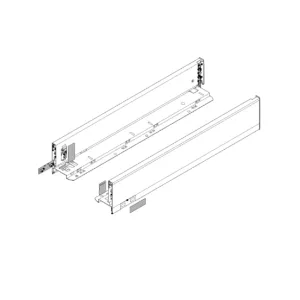 LEGRABOX STRANICA ZA VISINU M CRNA /90.5MM/350MM 770M3502SC
