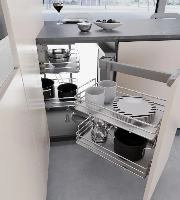 DYNAMIC CORNER SET KORPI ELLITE WHITE